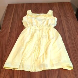 DKNY yellow dress kids medium